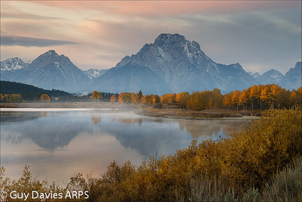 Dawn at Oxbow Bend