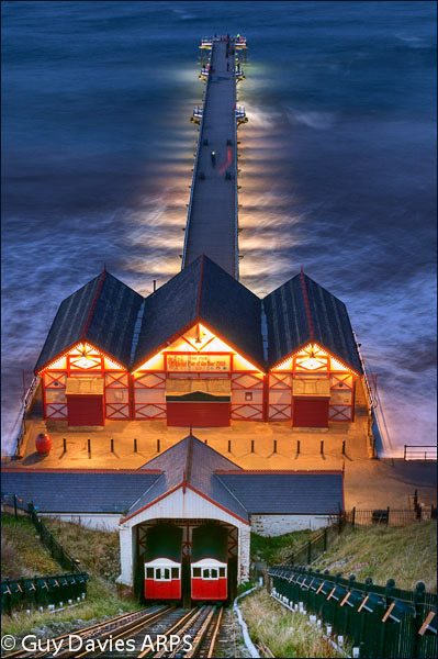 Saltburn Pier Lights (2)