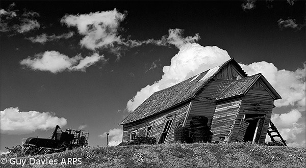 Leaning Farmhouse, Palouse