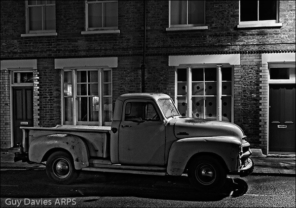 Chevrolet Pickup at Night
